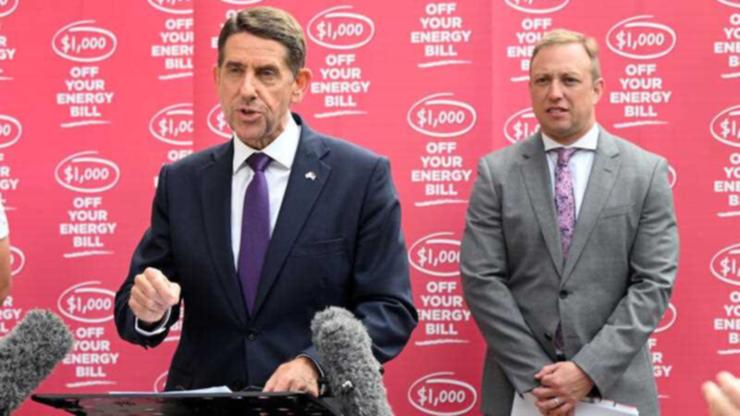 Queensland treasurer Cameron Dick (left) will hand down his first state budget with Steven Miles as premier.