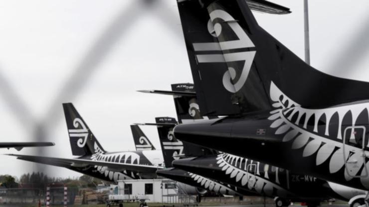 Two people have been injured on an Air New Zealand flight on Sunday. File image 