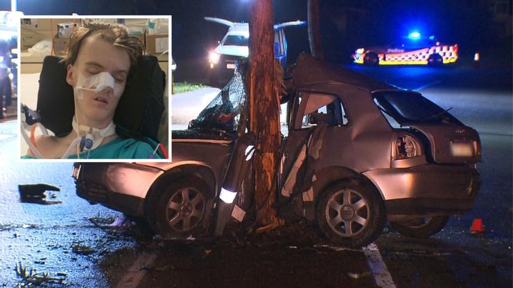 Darcy Metcalf was left fighting for life following a crash in Perth’s northern suburbs last July.